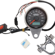 Load image into Gallery viewer, DragSpecialties Programmable Mini Electronic Speedometer with Odometer/Tripmeter - 2.4"