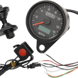 Load image into Gallery viewer, DragSpecialties Programmable Mini Electronic Speedometer with Odometer/Tripmeter - 2.4"
