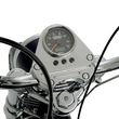 Load image into Gallery viewer, DragSpecialties Programmable Mini Electronic Speedometer with Odometer/Tripmeter - 2.4" - Polished 21-6893DSNU - Back View