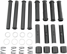 Load image into Gallery viewer, DragSpecialties Pushrod Tube Kit - Black - Big Twin 74951B - Main Product View