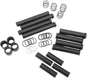 DragSpecialties Pushrod Tube Kit - Black - Twin Cam 76520B - Main Product View
