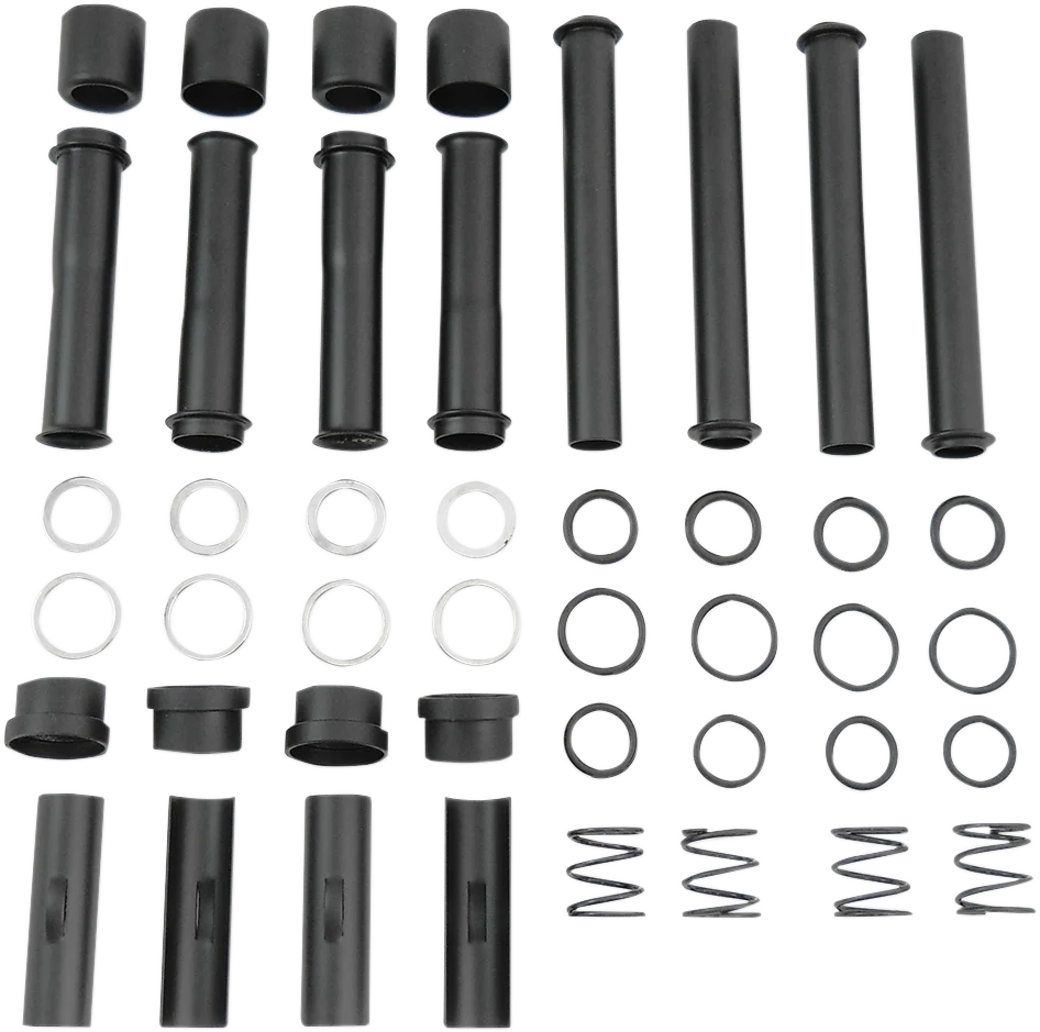 DragSpecialties Pushrod Tube Kit - Black - XL 77334B - Main Product View