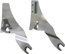 Load image into Gallery viewer, DragSpecialties Quick Release Side Plates - Chrome 50263770 - Main Product View
