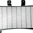Load image into Gallery viewer, DragSpecialties Radiator Cover - Black - Pan America I15-0100 - Main Product View