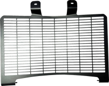 Load image into Gallery viewer, DragSpecialties Radiator Cover - Black - Pan America I15-0100 - Main Product View