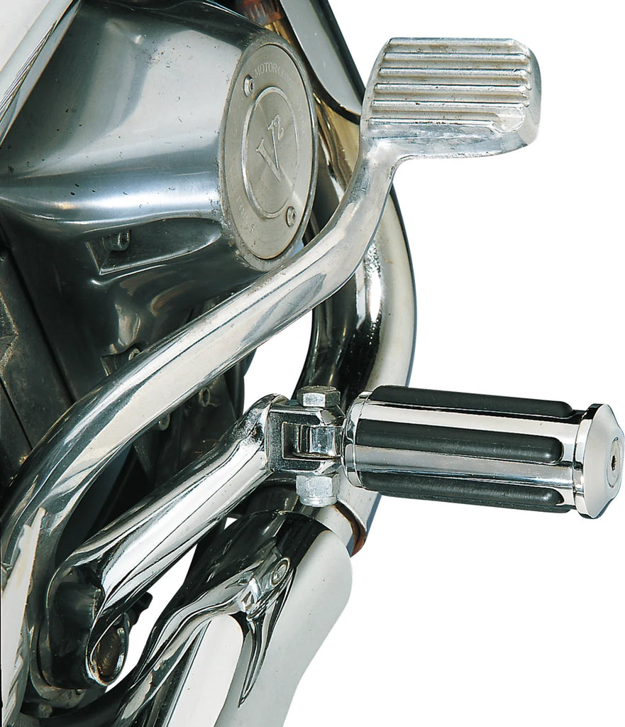DragSpecialties Rail Footpeg - Male Mount - 1-1/2" 17-0968BC324 - Side View