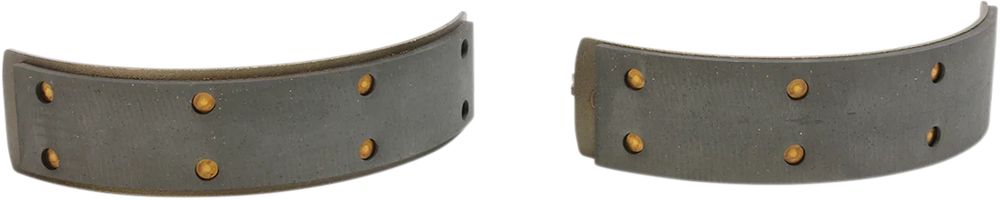 DragSpecialties Rear Brake Shoes - '63-'72 Big Twin 060112SCPFXBX - Side View