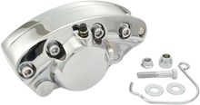 Load image into Gallery viewer, DragSpecialties Rear Caliper - Chrome - 73-83FL/FX 84261 - Side View
