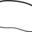 Load image into Gallery viewer, DragSpecialties Rear Drive Belt - 133 Tooth - 24 mm BDL SPC-133-24 - Side View