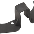 Load image into Gallery viewer, DragSpecialties Rear Exhaust Pipe Bracket - Black U08-0224MB - Main Product View