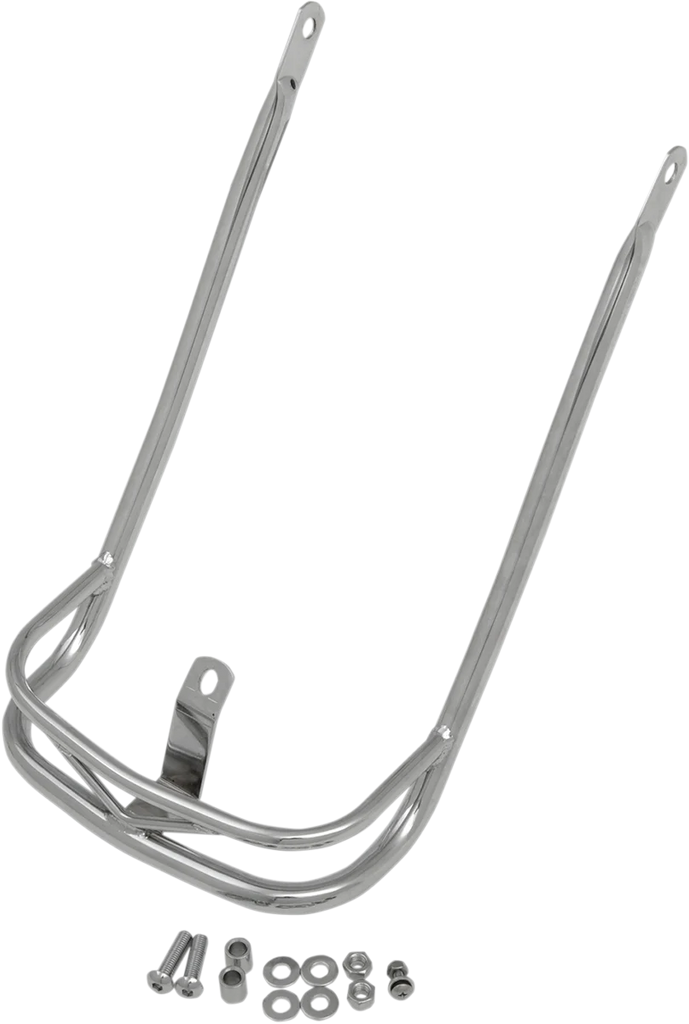 DragSpecialties Rear Fender Rail - Chrome 70890 - Side View