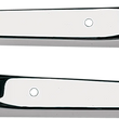 Load image into Gallery viewer, DragSpecialties Rear Fender Strut - Stock-Style - Chrome 59896/7-94 - Main Product View