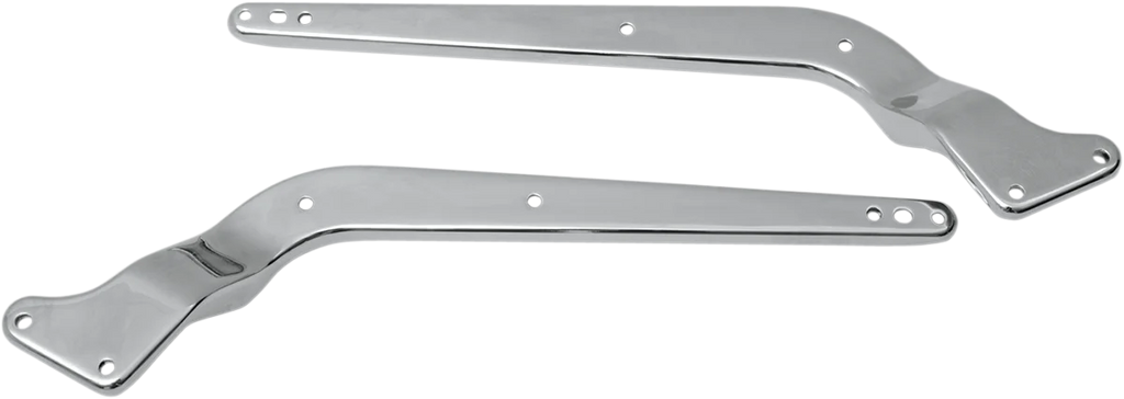 DragSpecialties Rear Fender Strut - Stock-Style - Gloss Black F51-0216GB - Side View