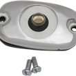 Load image into Gallery viewer, DragSpecialties Rear Master Cylinder Cover - Chrome 76290 - Main Product View
