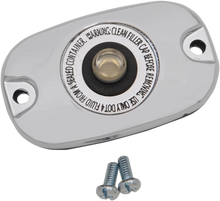 Load image into Gallery viewer, DragSpecialties Rear Master Cylinder Cover - Chrome 77779 - Main Product View