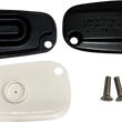 Load image into Gallery viewer, DragSpecialties Rear Master Cylinder Cover - M8 Softail - Black 78700B - Main Product View