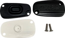 Load image into Gallery viewer, DragSpecialties Rear Master Cylinder Cover - M8 Softail - Black 78700B - Main Product View