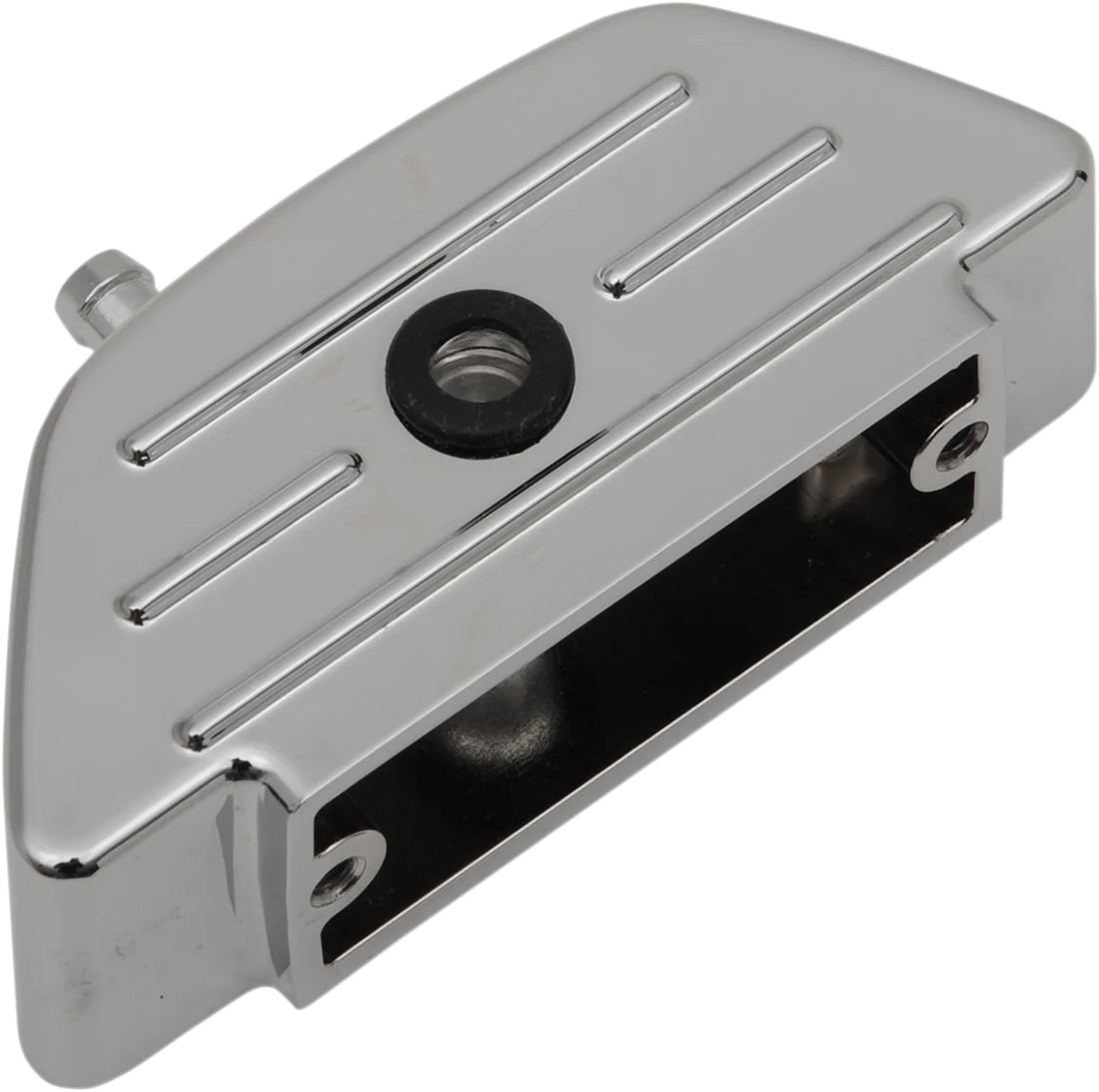 DragSpecialties Rear Master Cylinder Reservoir - FLT/FXR H17-0630 - Side View