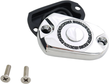 Load image into Gallery viewer, DragSpecialties Rear Master Cylinder - XL '14+ - Chrome 78073C - Side View