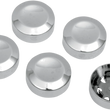 Load image into Gallery viewer, DragSpecialties Rear Pulley Bolt Cover - Chrome D26-0152 - Main Product View