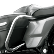 Load image into Gallery viewer, DragSpecialties Rear Saddlebag Bars - Chrome - Touring 05060512 - Side View