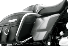 Load image into Gallery viewer, DragSpecialties Rear Saddlebag Bars - Chrome - Touring 05060512 - Side View