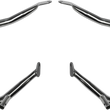 Load image into Gallery viewer, DragSpecialties Rear Saddlebag Bars - Chrome - Touring 05060512 - Detail View