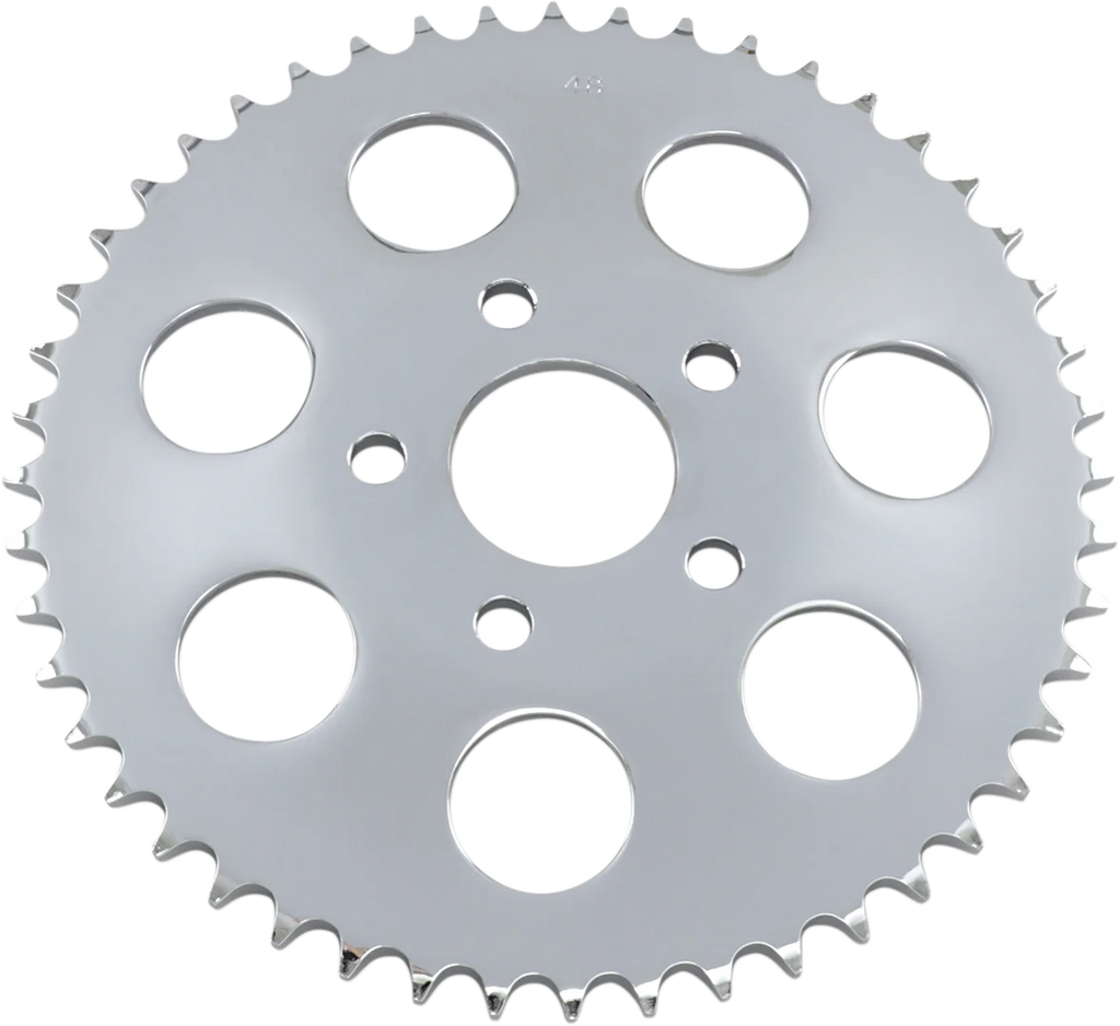 DragSpecialties Rear Sprocket - 48 Tooth - Chrome 19093P - Main Product View