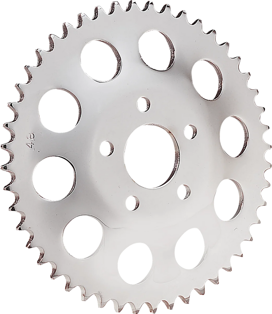 DragSpecialties Rear Sprocket - 48 Tooth - Chrome 19217-BX20 - Main Product View