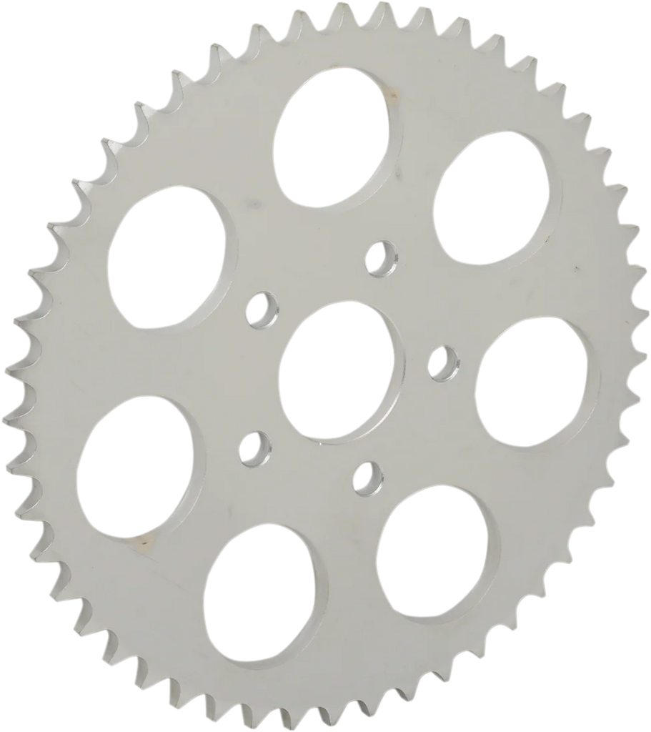 DragSpecialties Rear Sprocket - 49 Tooth - Zinc 17512ZP - Side View
