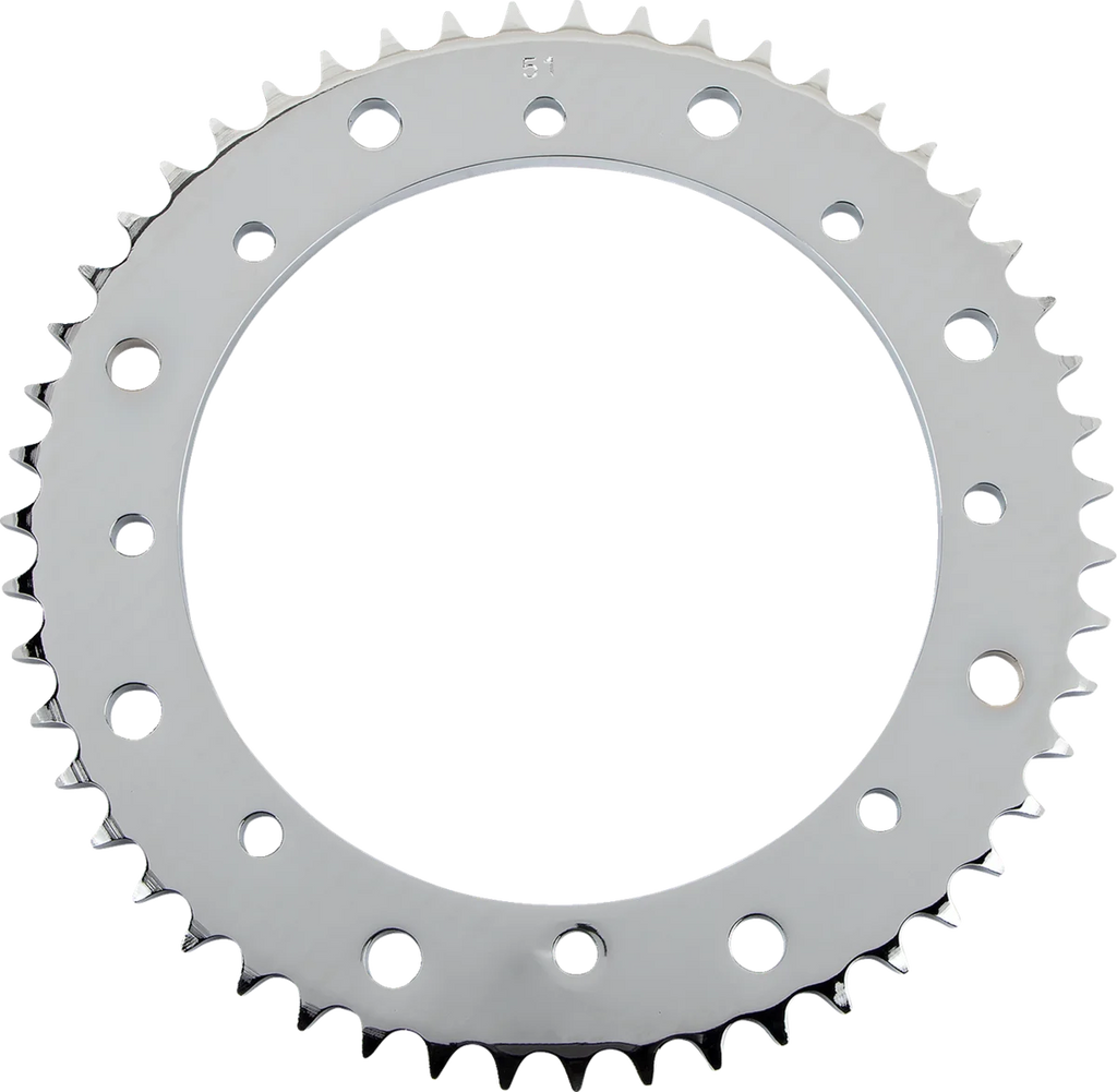 DragSpecialties Rear Sprocket - 51 Tooth - Chrome - '09-'23 201400 - Main Product View