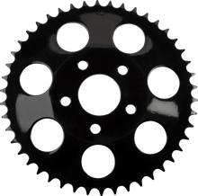 Load image into Gallery viewer, DragSpecialties Rear Sprocket - Black - Dished - 46 Tooth 16428EB - Main Product View