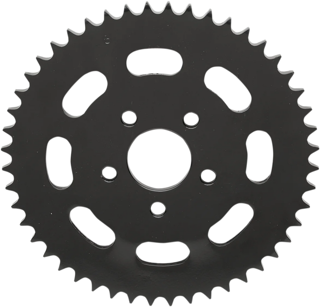 DragSpecialties Rear Sprocket - Black - Dished - 48 Tooth 19093EB - Main Product View