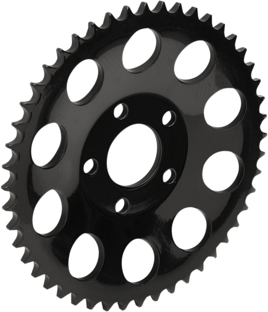 DragSpecialties Rear Sprocket - Black - Dished - 48 Tooth 19217EB - Main Product View