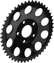 Load image into Gallery viewer, DragSpecialties Rear Sprocket - Black - Dished - 48 Tooth 19217EB - Main Product View