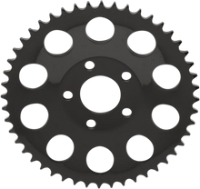Load image into Gallery viewer, DragSpecialties Rear Sprocket - Black - Dished - 48 Tooth 19217EB - Side View