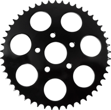 Load image into Gallery viewer, DragSpecialties Rear Sprocket - Black - Dished - 49 Tooth 17512EB - Main Product View