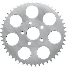 Load image into Gallery viewer, DragSpecialties Rear Sprocket - Black - Dished - 49 Tooth 17512EB - Side View
