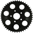 Load image into Gallery viewer, DragSpecialties Rear Sprocket - Black - Flat - 46 Tooth 16427EB - Main Product View