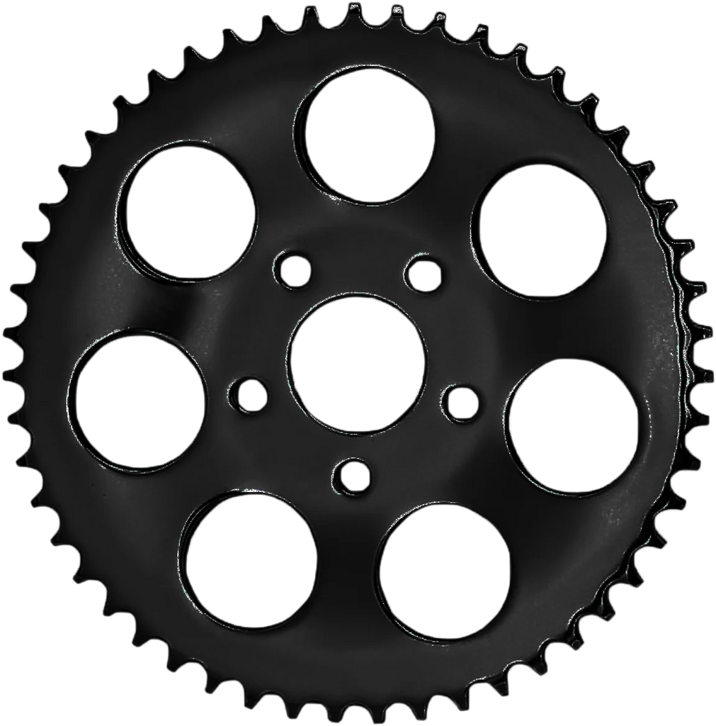 DragSpecialties Rear Sprocket - Black - Flat - 48 Tooth 19366EB - Main Product View
