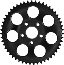 Load image into Gallery viewer, DragSpecialties Rear Sprocket - Black - Flat - 48 Tooth 19366EB - Main Product View