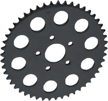 Load image into Gallery viewer, DragSpecialties Rear Sprocket - Black - Flat - 51 Tooth 71891DE - Main Product View