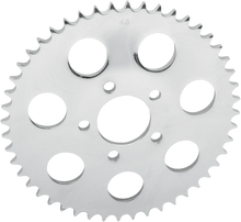 Load image into Gallery viewer, DragSpecialties Rear Sprocket - Chrome - Dished - 48 Tooth 16424P - Main Product View