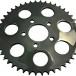 Load image into Gallery viewer, DragSpecialties Rear Sprocket - Gloss Black - Dished - 48 Tooth 16424EB - Main Product View