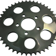 Load image into Gallery viewer, DragSpecialties Rear Sprocket - Gloss Black - Dished - 51 Tooth 16426EB - Main Product View