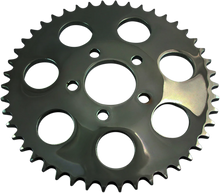 Load image into Gallery viewer, DragSpecialties Rear Sprocket - Gloss Black - Dished - 51 Tooth 16426EB - Main Product View