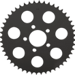 Load image into Gallery viewer, DragSpecialties Rear Sprocket - Gloss Black - Flat - 48 Tooth 16421EB - Main Product View