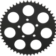 Load image into Gallery viewer, DragSpecialties Rear Sprocket - Gloss Black - Flat - 49 Tooth 16422EB - Main Product View