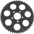 Load image into Gallery viewer, DragSpecialties Rear Sprocket - Gloss Black - Flat - 51 Tooth 16423EB - Main Product View