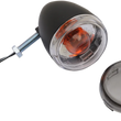 Load image into Gallery viewer, DragSpecialties Rear Turn Signal 1156 - Black/Smoke Lens L12-0232RB/M - Side View